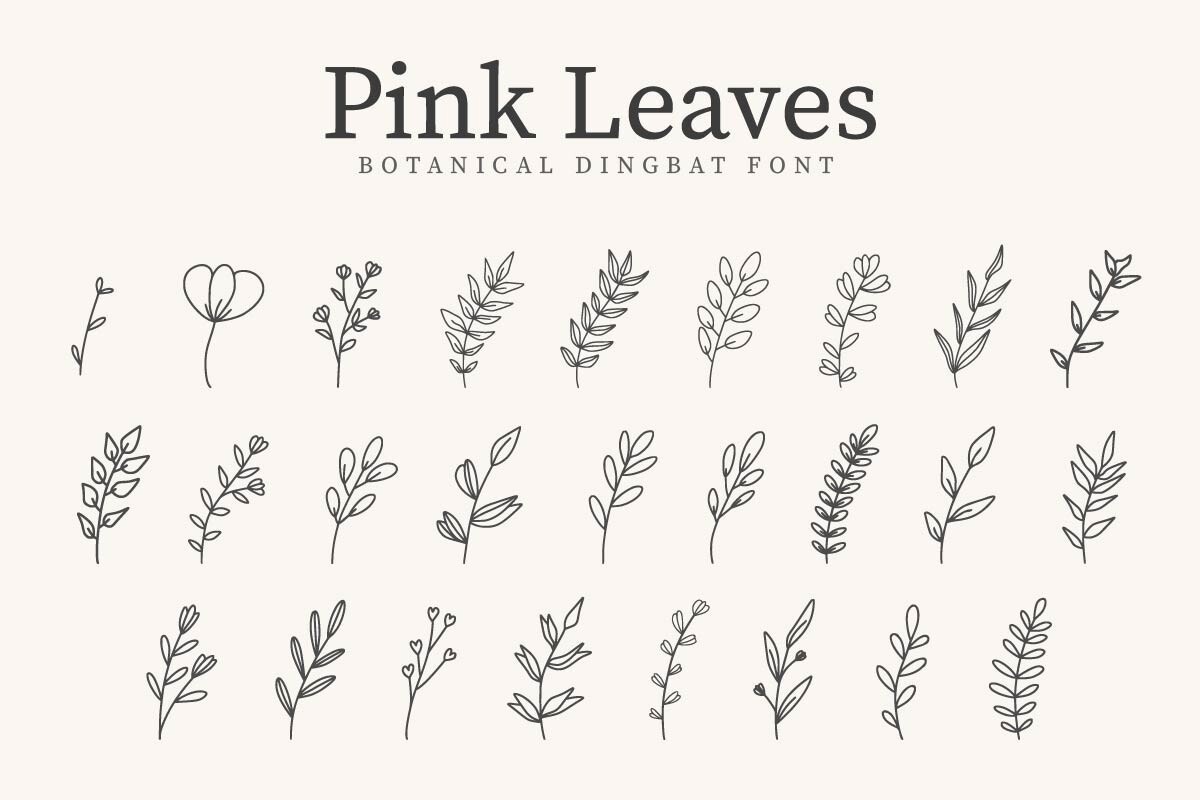 Pink Leaves