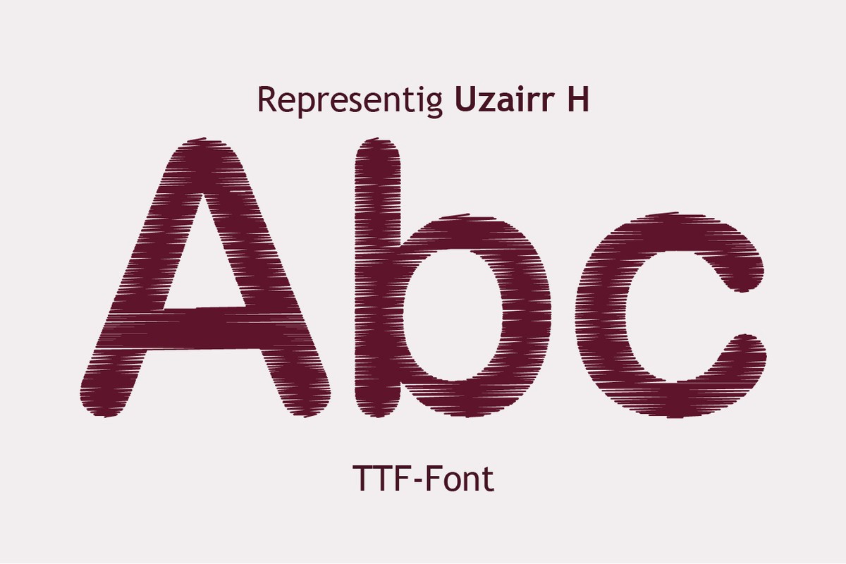 Font Uzairr H