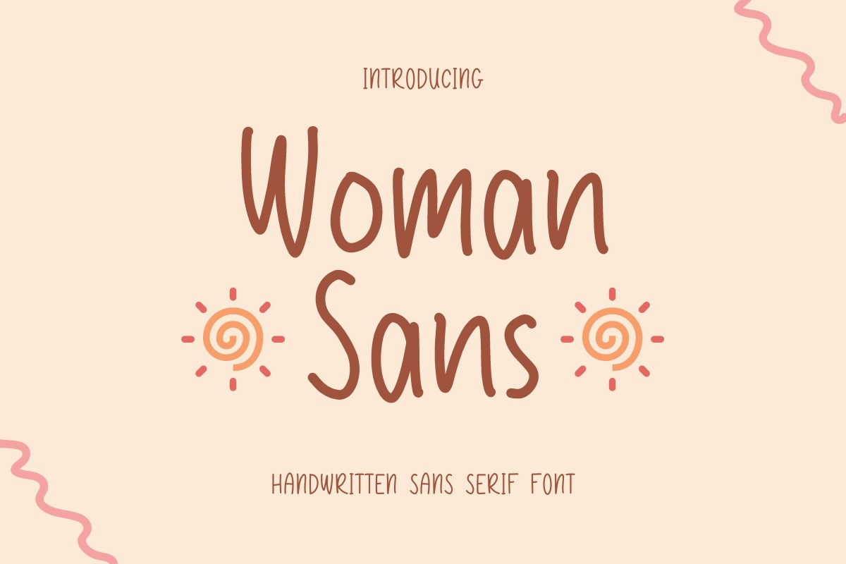 Font Woman Sans