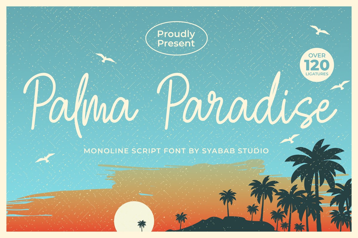 Font Palma Paradise