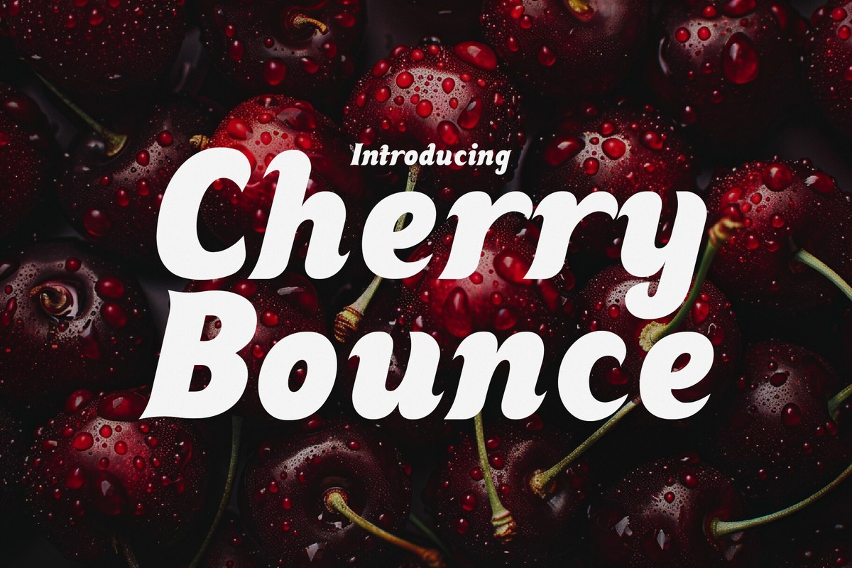 Font Cherry Bounce