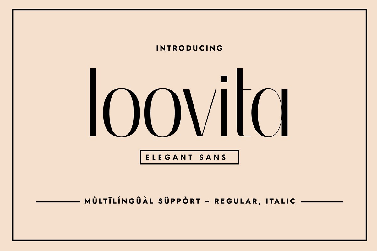 Font Loovita