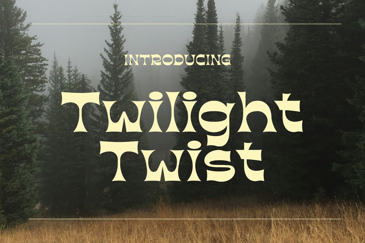 Font Twilight Twist