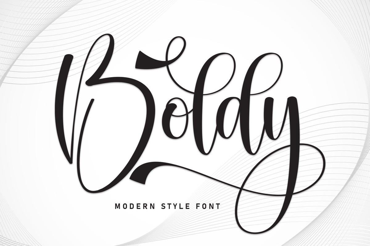 Font Boldy