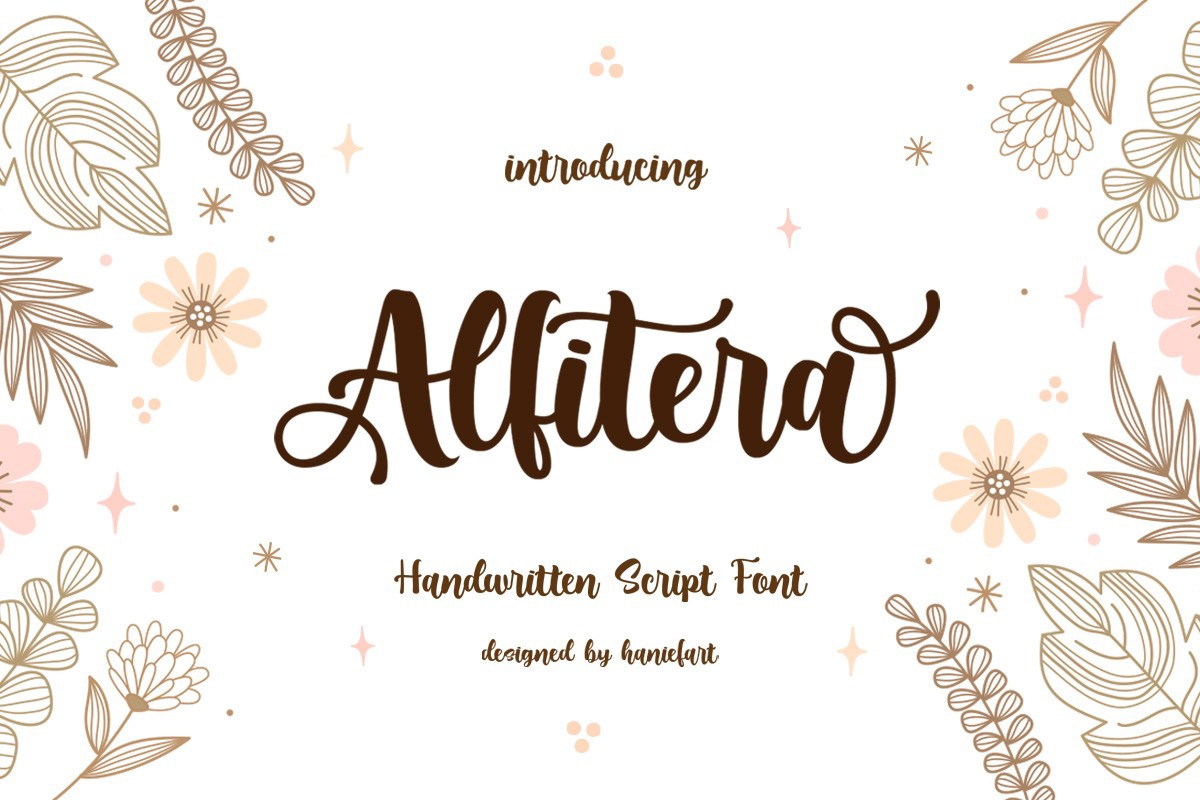 Font Alfitera