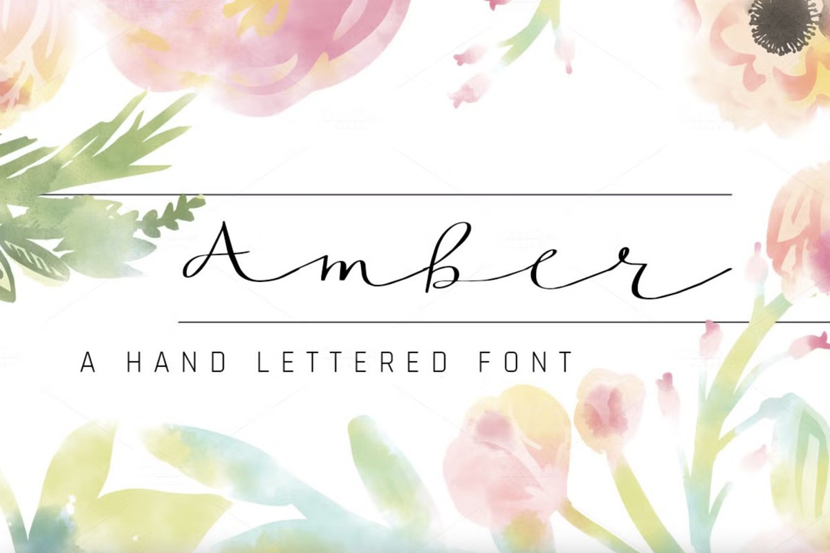 Font Amber