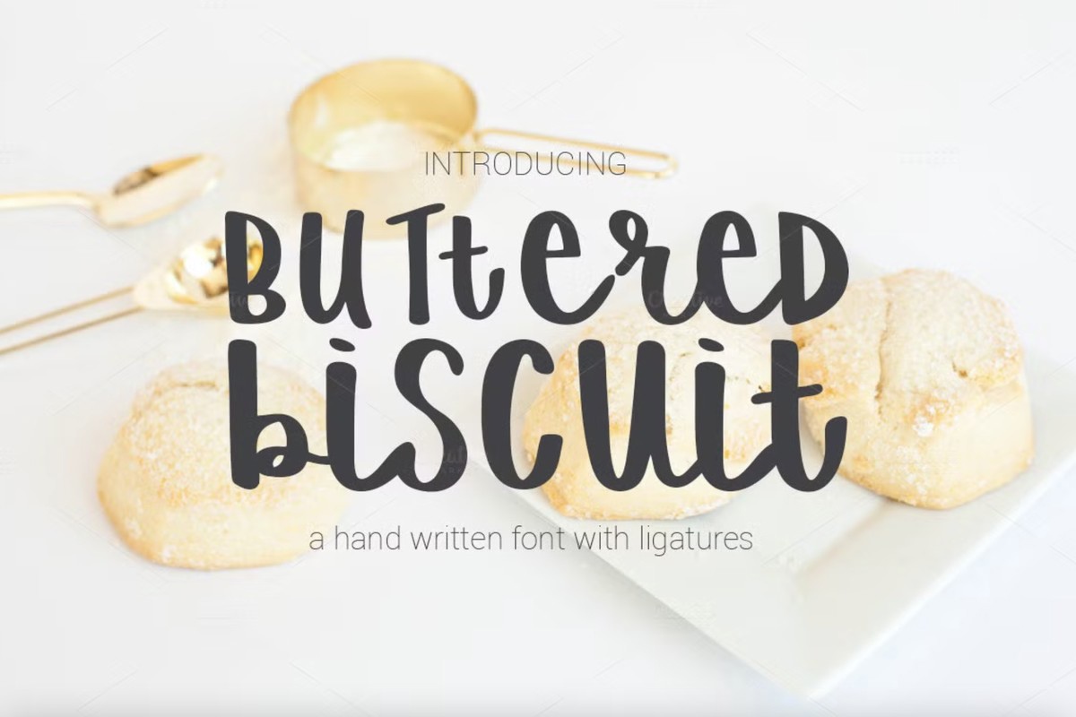 Font Buttered Biscuit