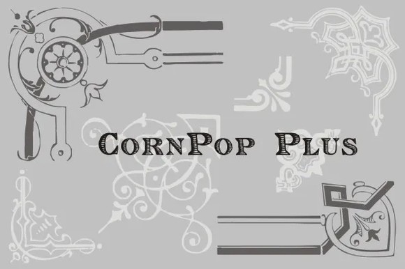 Font CornPop