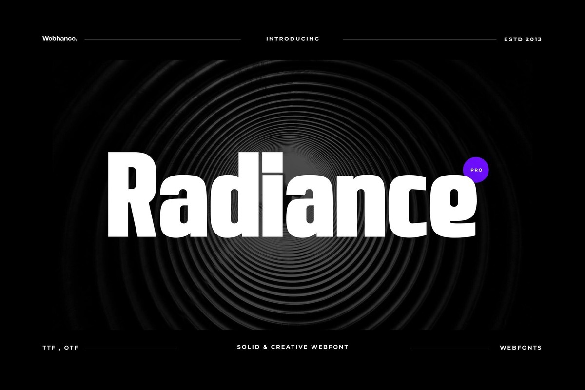 Font Radiance