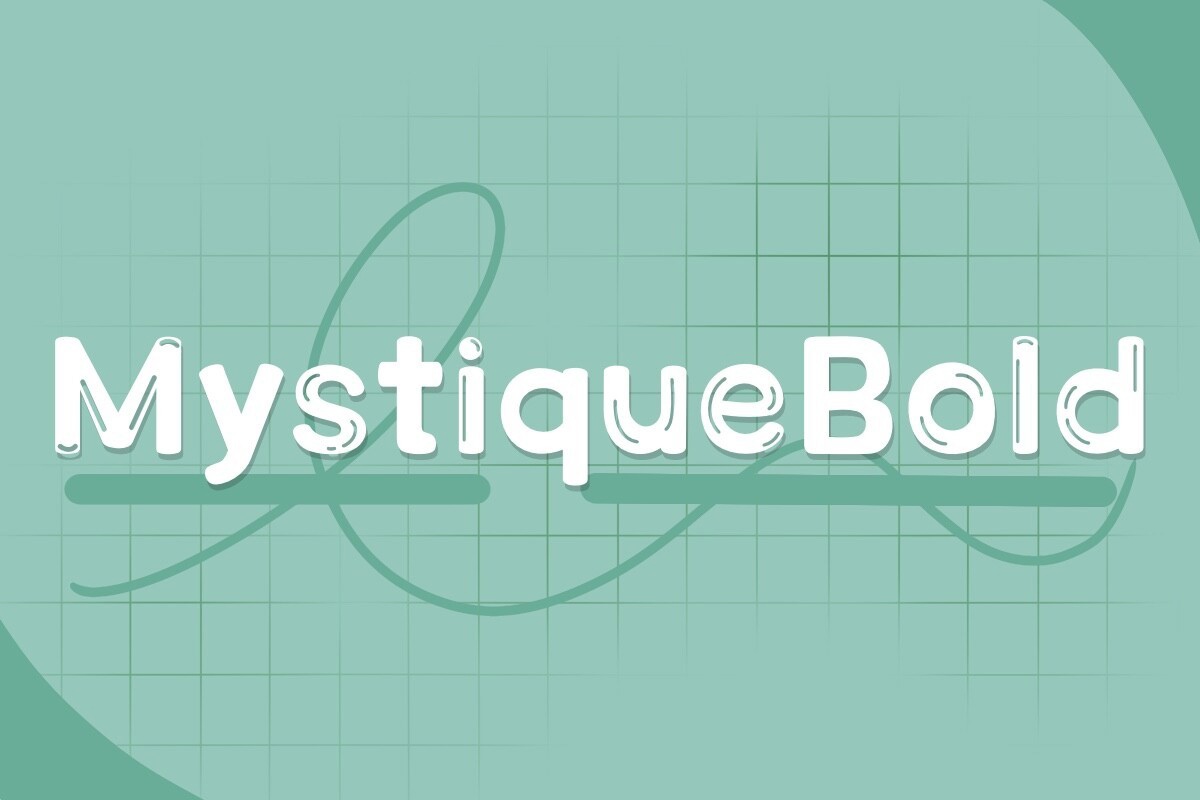 Font Mystique Bold