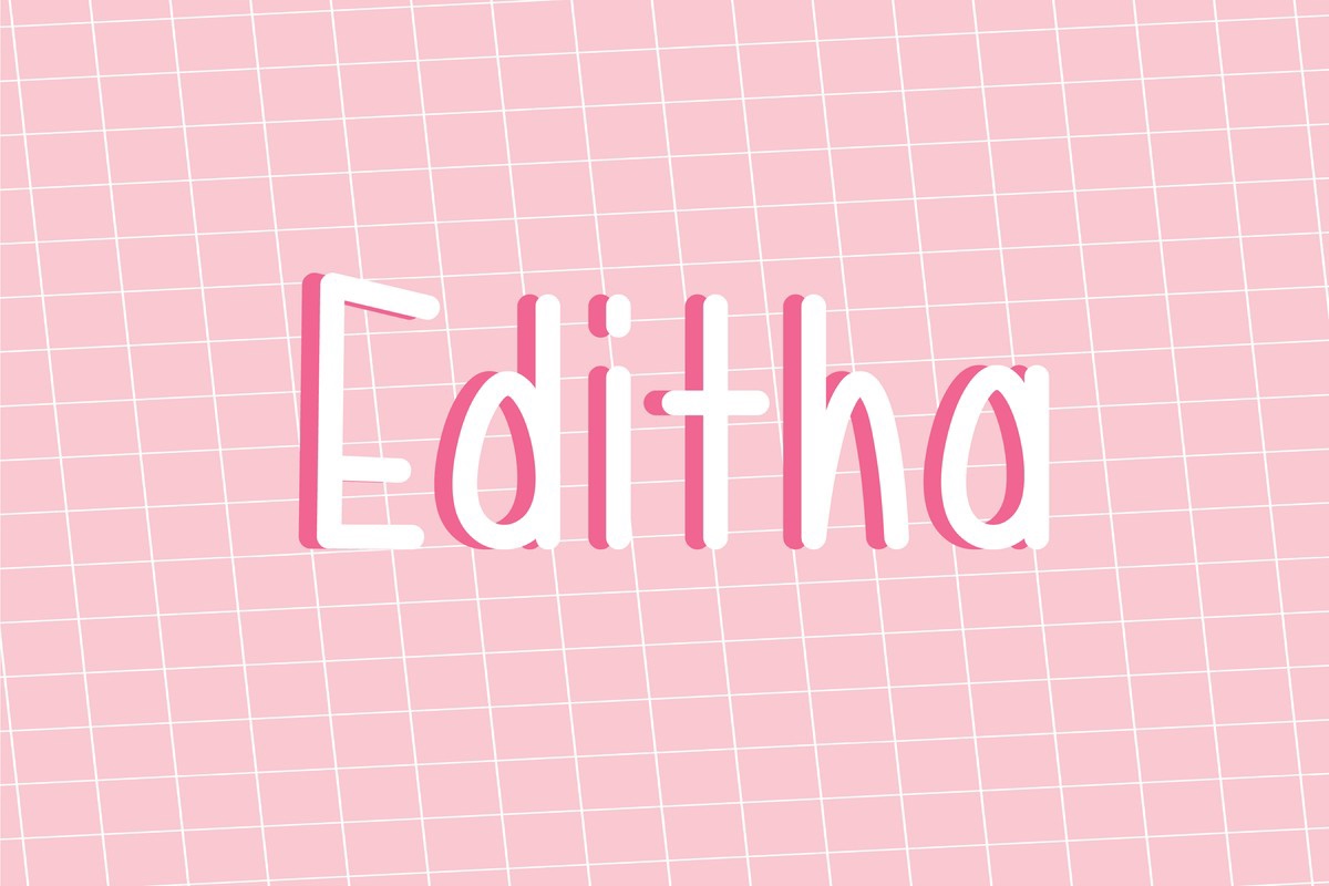 Font Editha