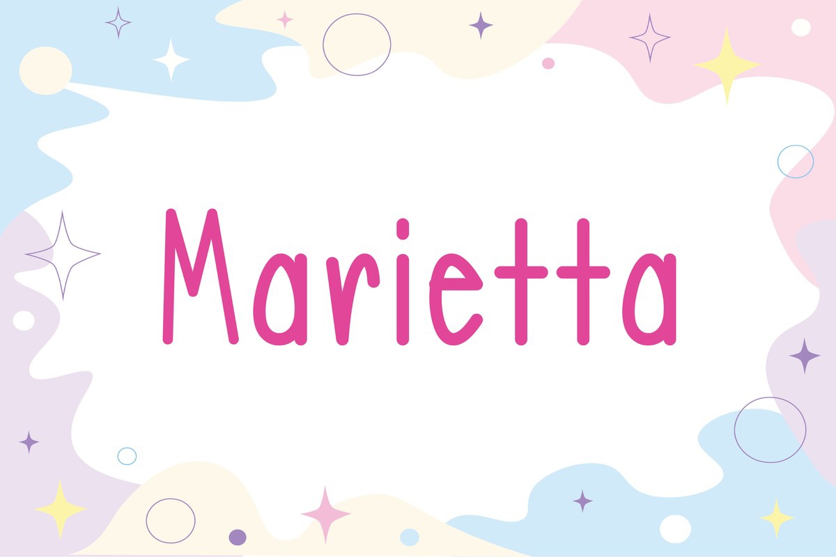 Font Marietta