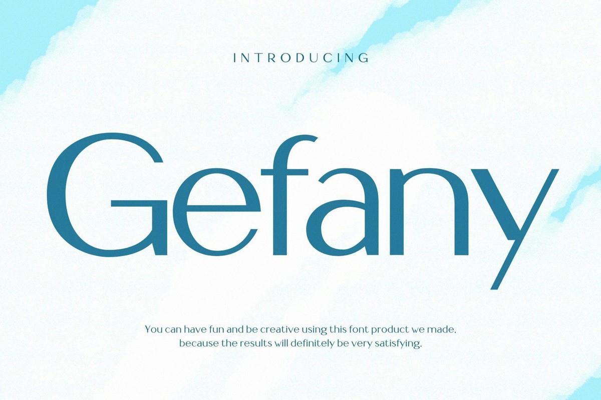 Font Gefany