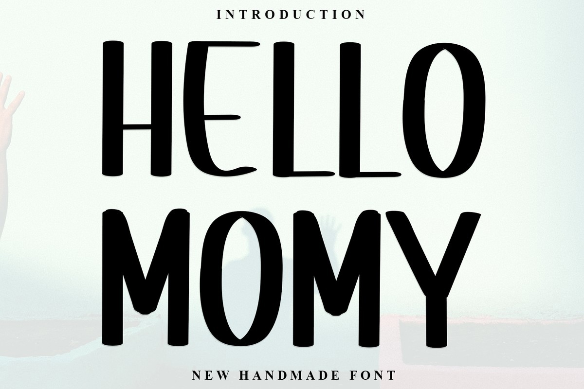 Font Hello Momy