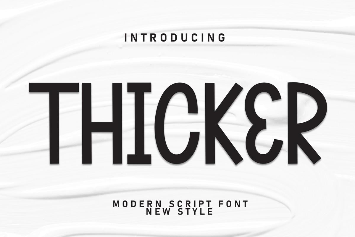 Font Thicker