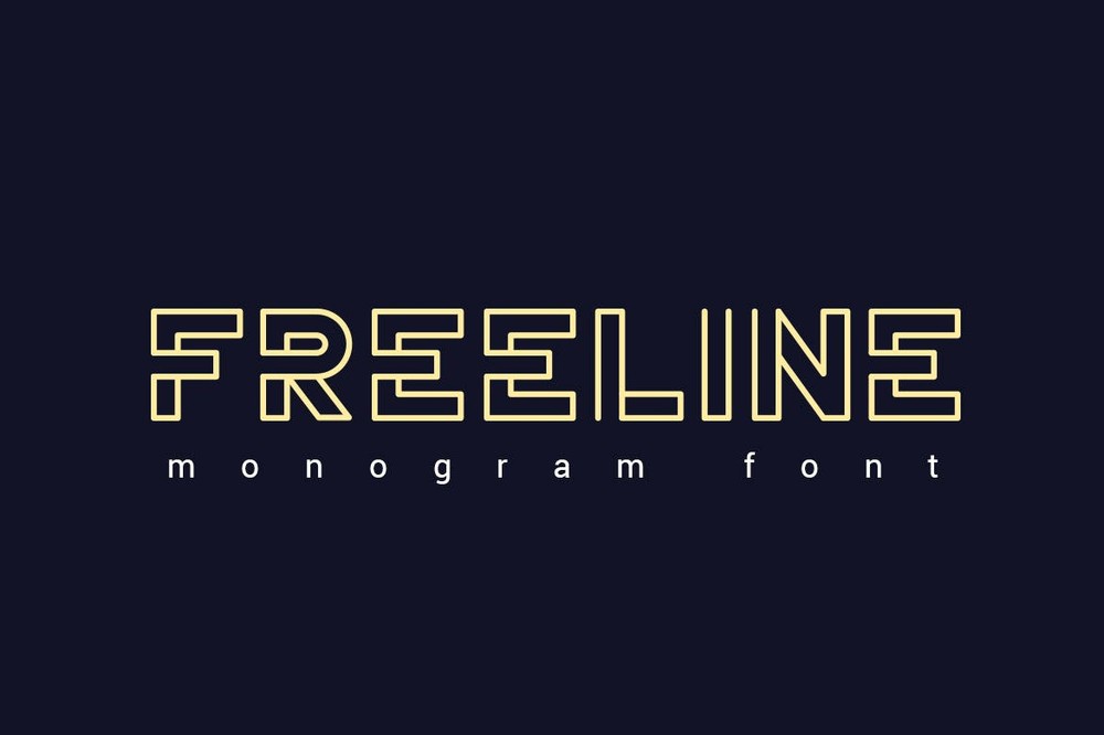 Font FreeLine