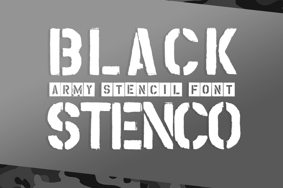 Black Stenco