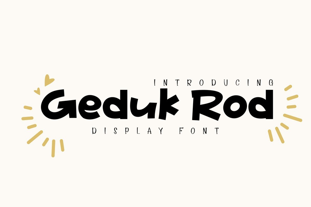 Geduk Rod