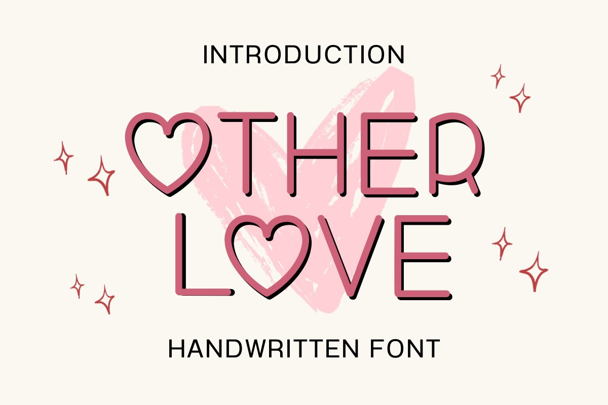 Font Other Love