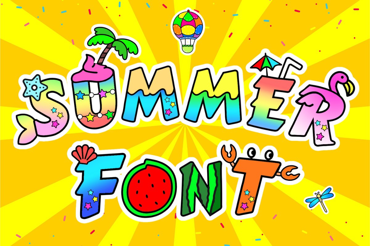 Font Summer 3