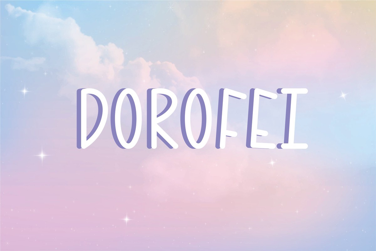 Font Dorofei