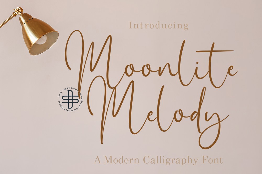 Font Moonlite Melody