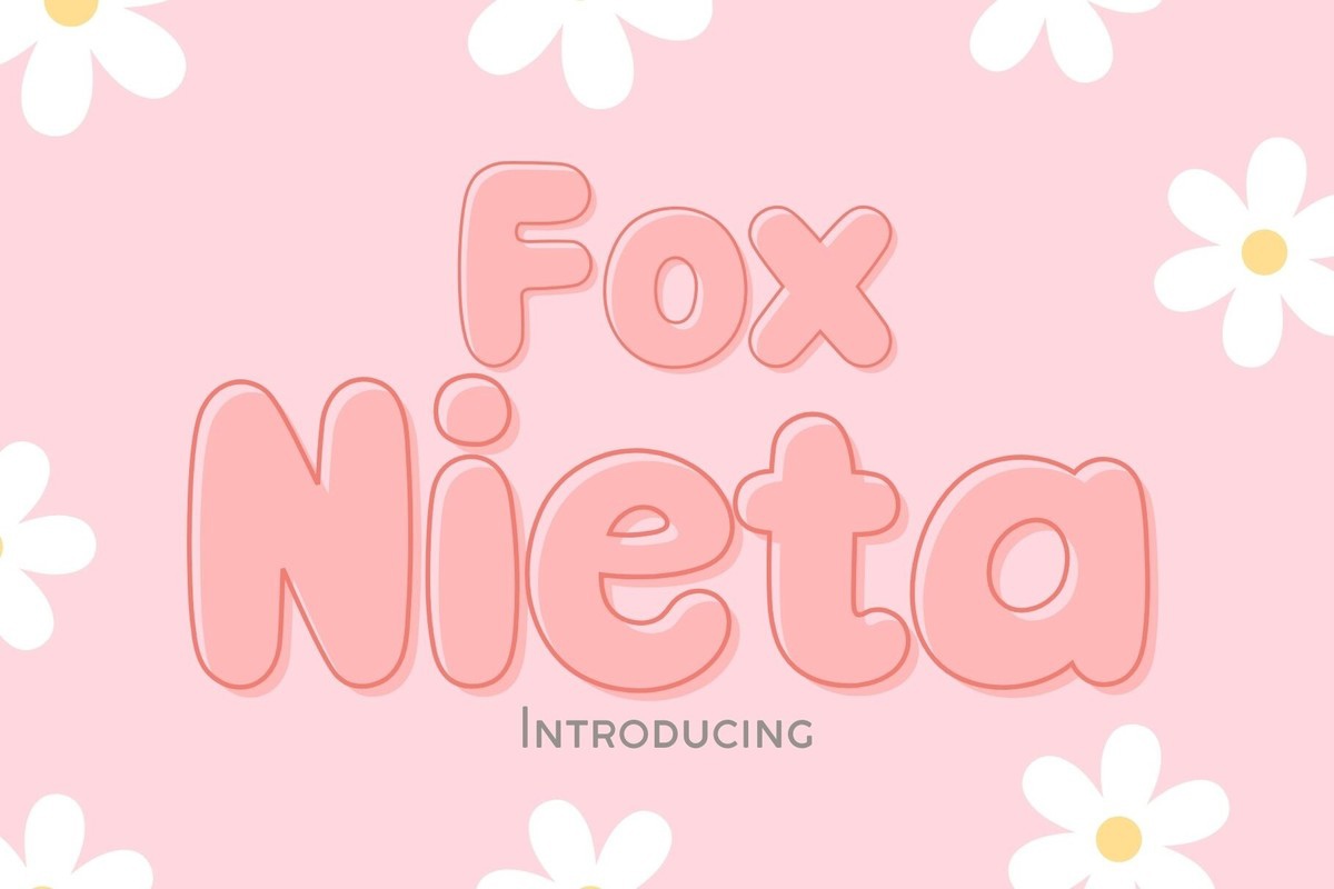 Font Fox Nieta