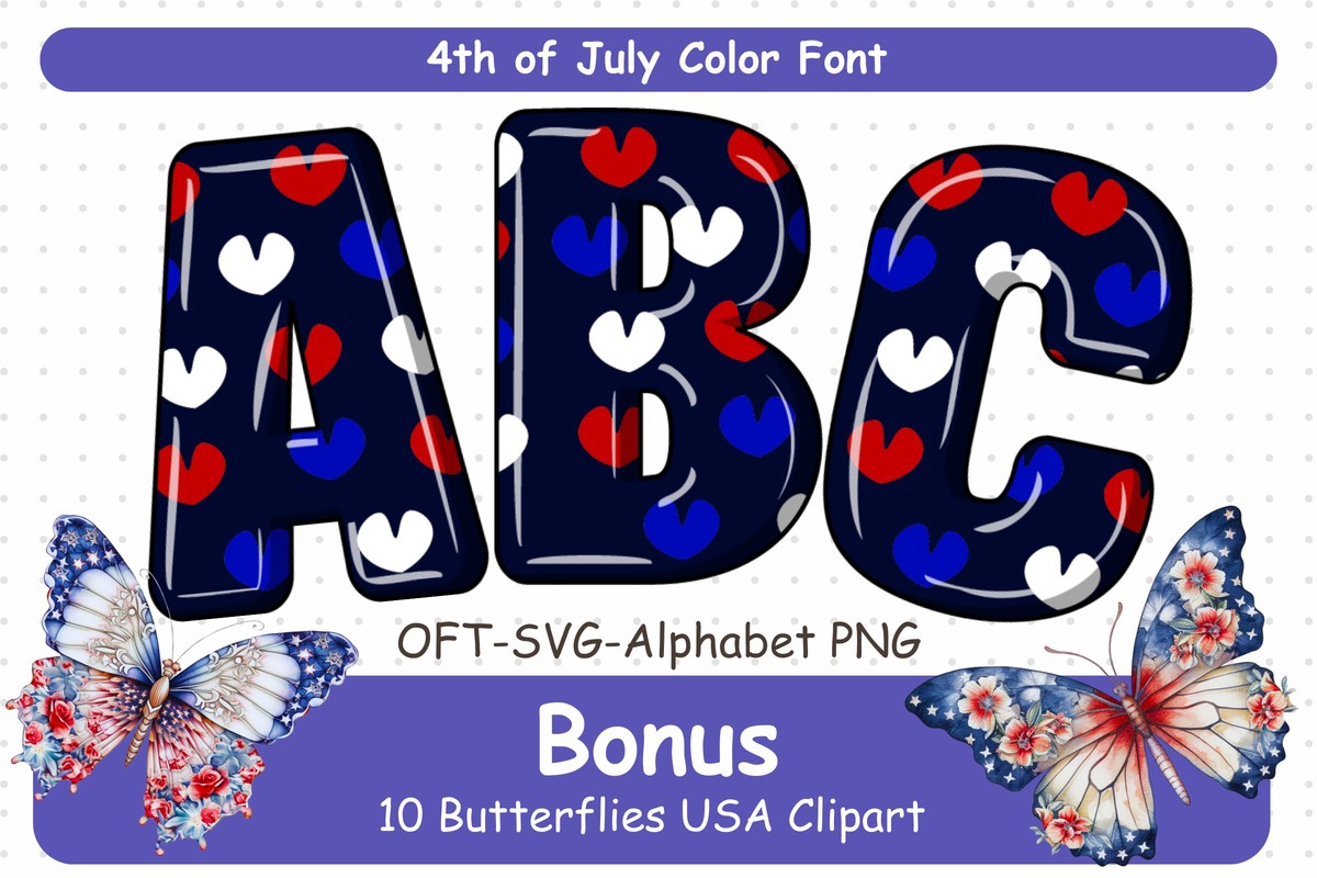 Font 4th of July