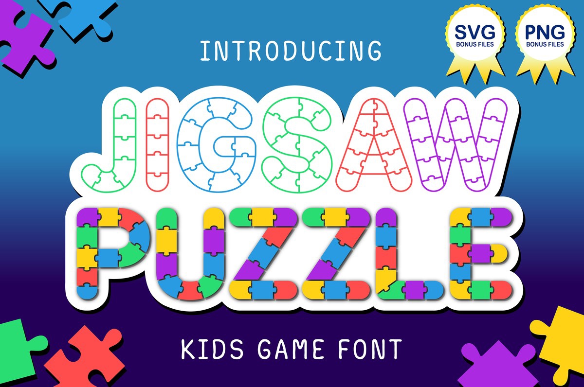 Font Jigsaw Puzzle