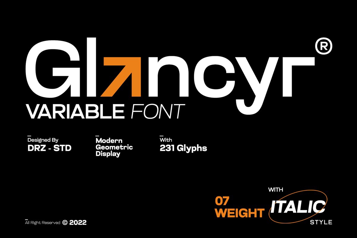 Font Glancyr