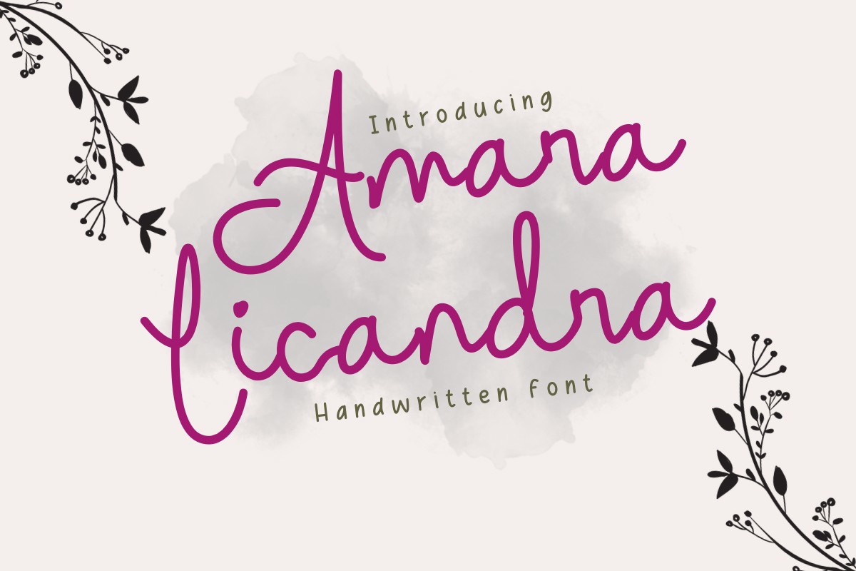 Font Amara Licandra