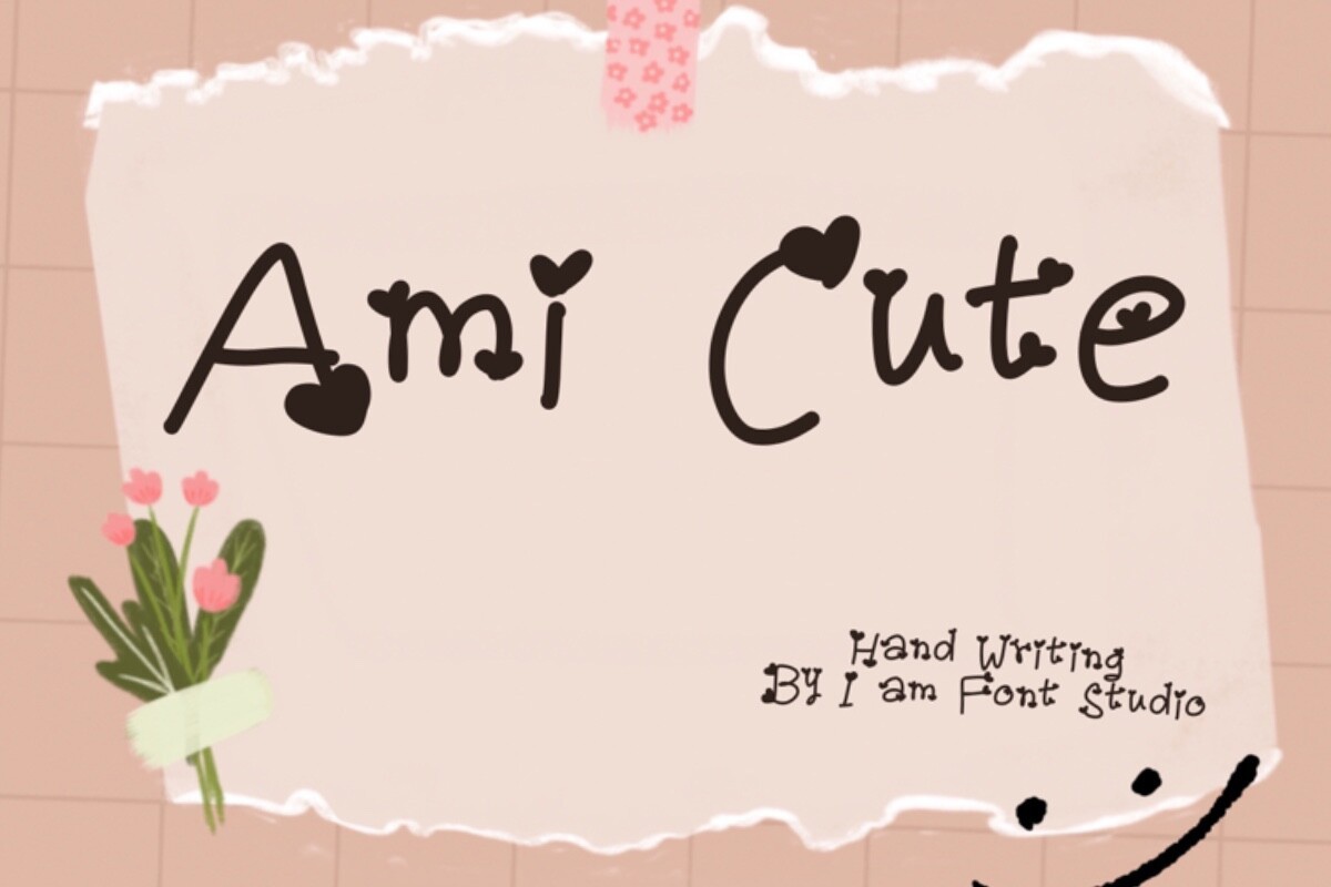 Font Ami Cute