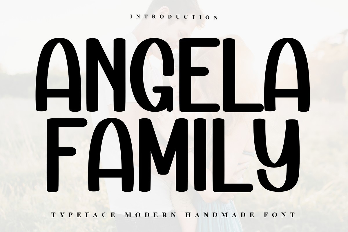 Font Angela Family