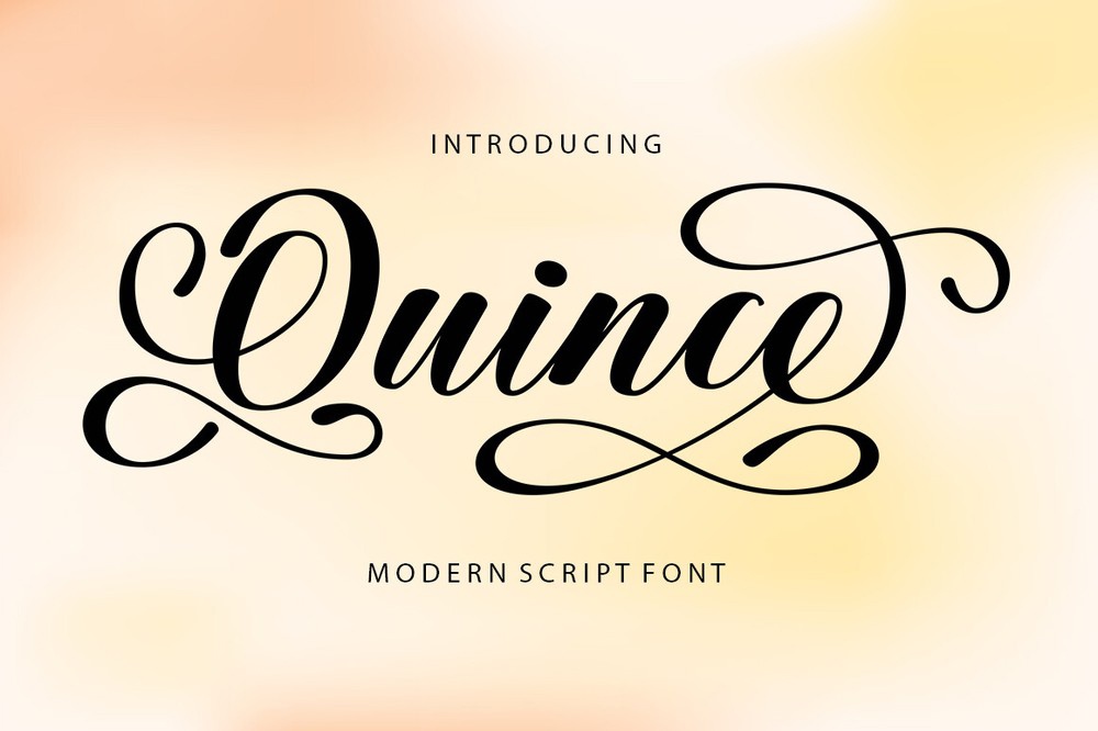 Font Quince