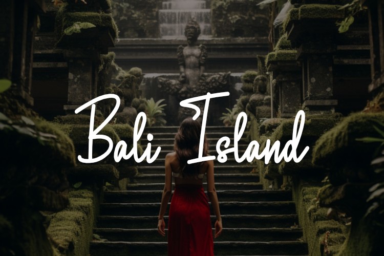 Font Bali Island