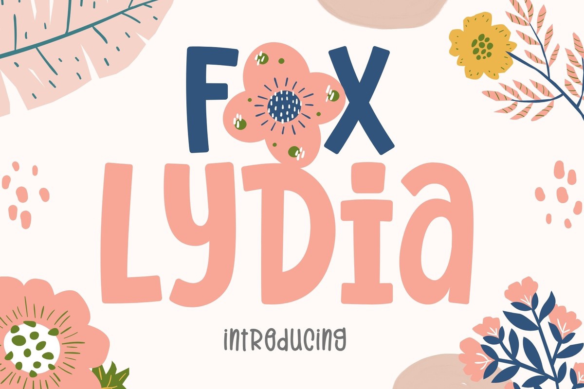 Font Fox Lydia