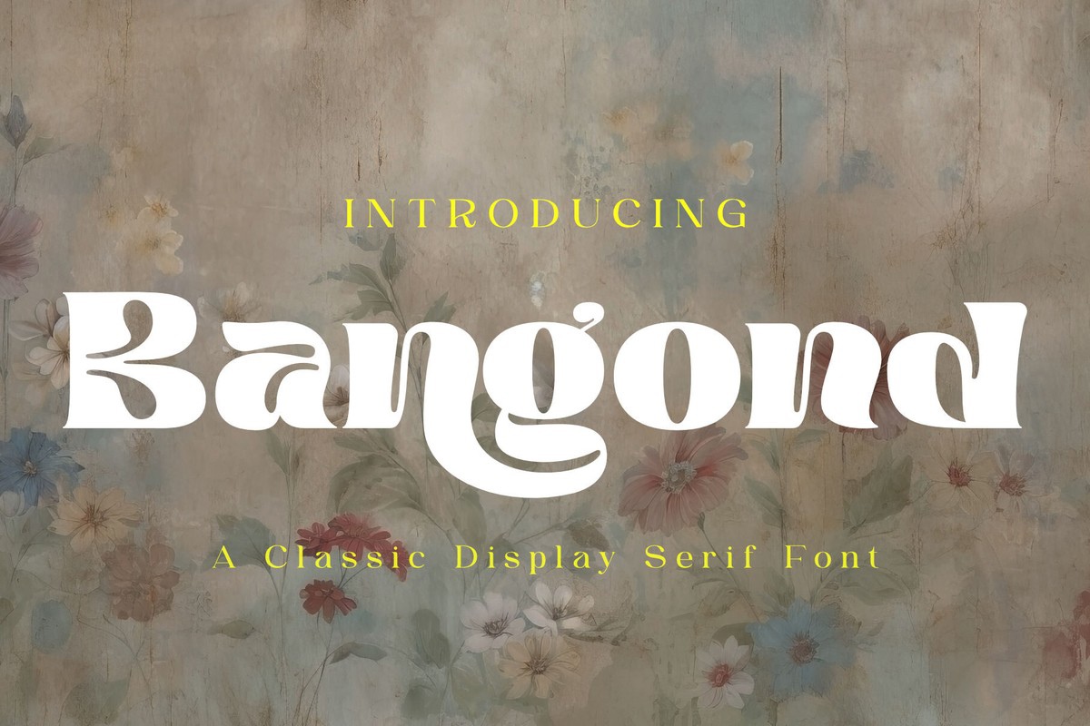 Font Bangond