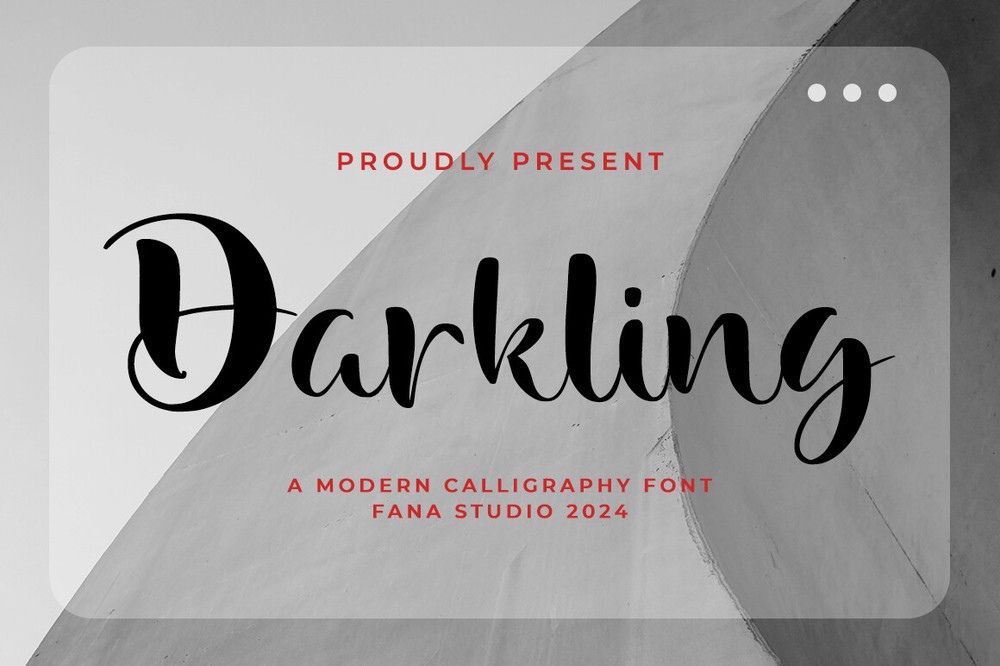 Font Darkling