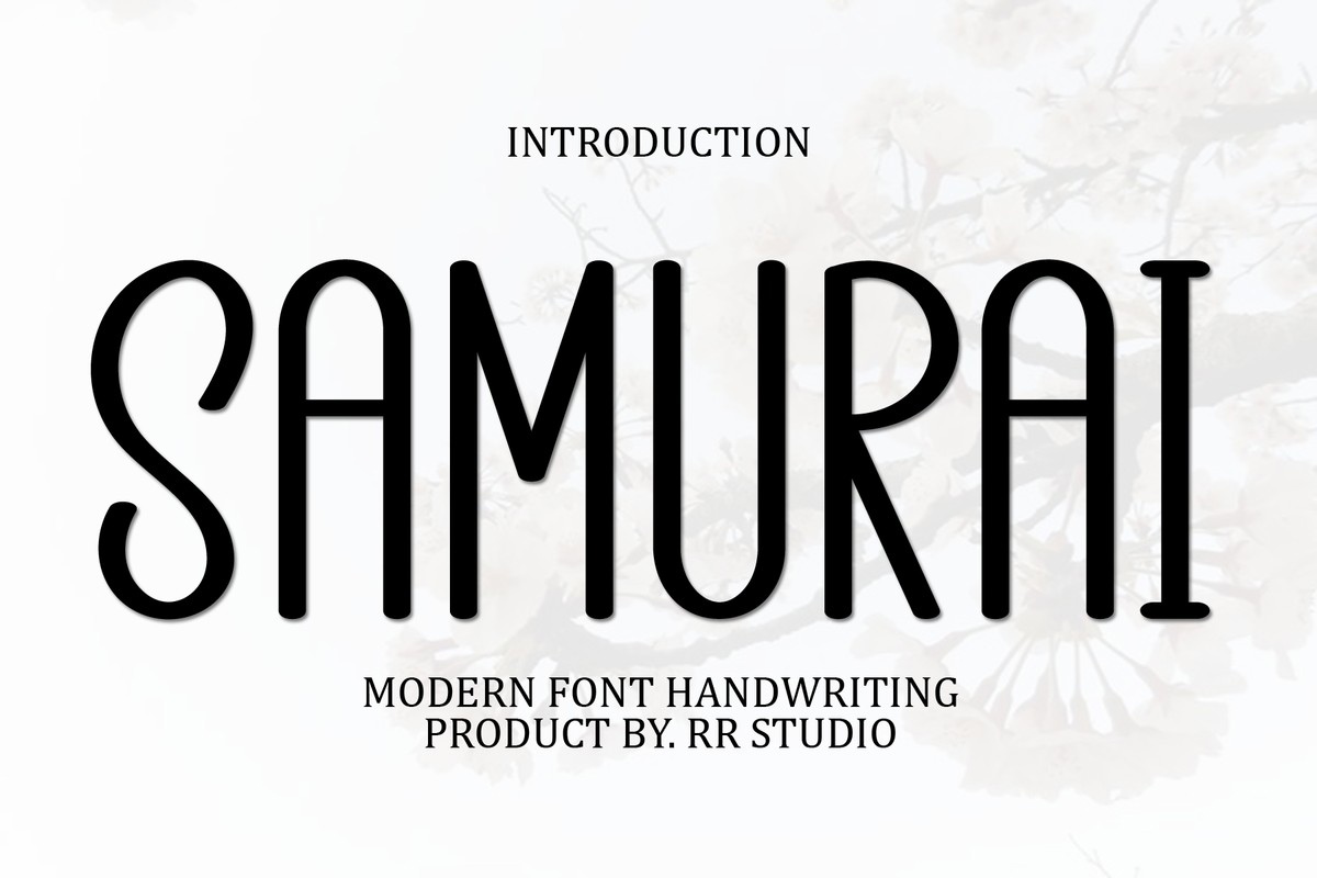 Font Samurai: descargar e instalar en el WEB sitio