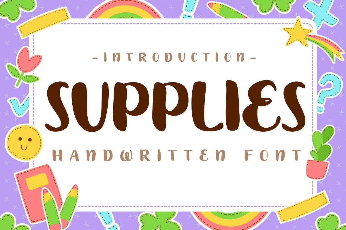 Font Supplies