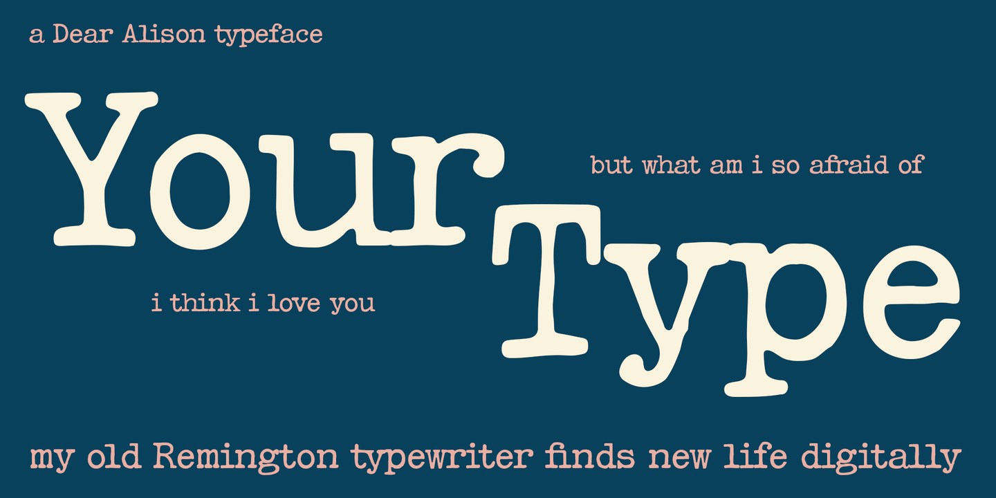 Font Your Type