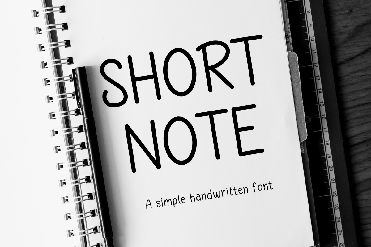 Font Short Note