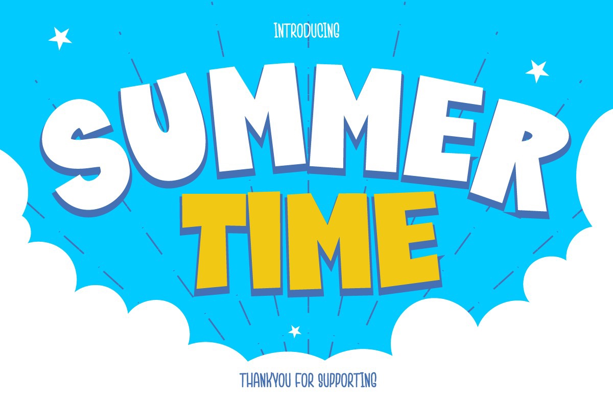 Font Summertime