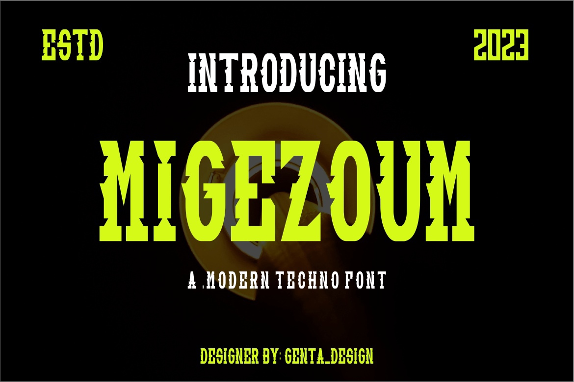 Font Migezoum