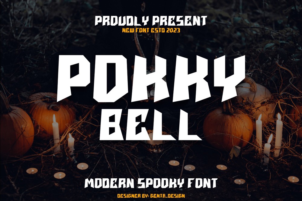 Font Pokky Bell