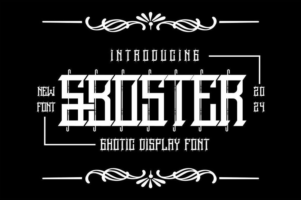 Font Sboster