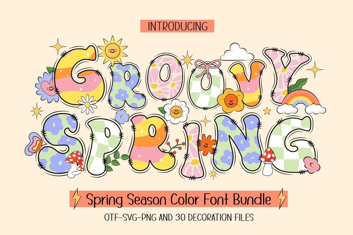 Font Groovy Spring