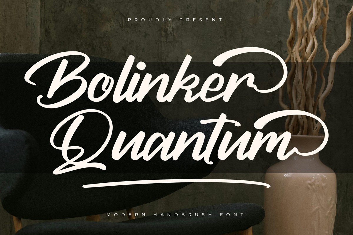 Font Bolinker Quantum