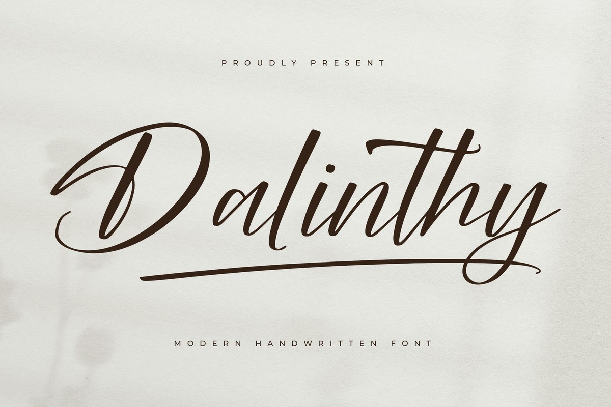 Font Dalinthy