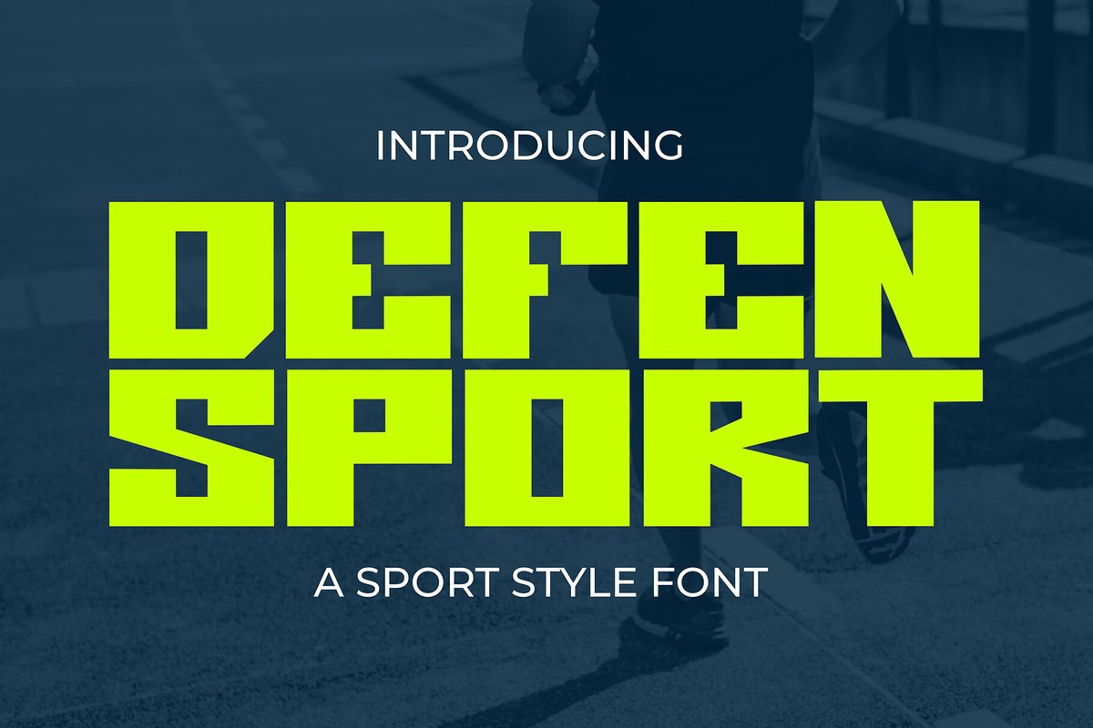 Font Defen Sport